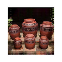 Chum, Bình Ngâm Rượu Họa Tiết Trống Đồng Đông Sơn 5l,10l,20l,30l,50l