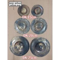 Chũm chọe bằng đồng Nạo bạt đồng Chập cheng đồng