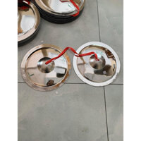 chũm choẹ mua lân cổ vũ inox 21cm