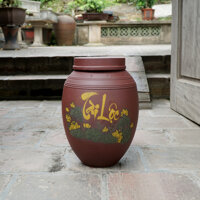 Chum sành không tráng men 20 lít Bát Tràng - Chum Tài Lộc