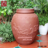 Chum sành ngâm rượu 100 lít bát mã