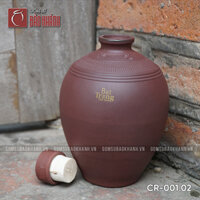 Chum sành ngâm rượu 2 lit cổ vừa