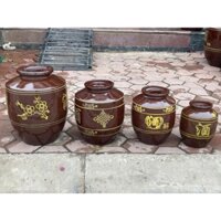 Chum sành ngâm rượu 20L - 30L - 50L - 60L - 120L - 180L - 200L - Bình Ngâm Rượu  hàng Loại 1