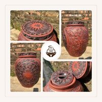 Chum Sành Ngâm Rượu 50L Cửu Ngư Đồ – Trống Đồng