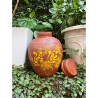 Chum sành ngâm rượu Tài Lộc cổ to 3L