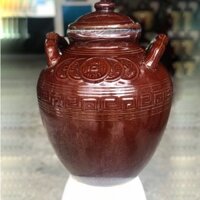 Chum sành sứ. Hũ sành đựng nước, rượu, gạo 10L 20L 30L 40L 50L