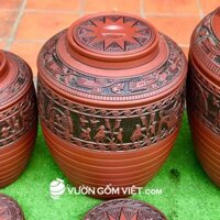 Chum sành Trống Đồng 50 lít