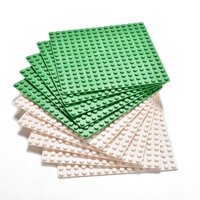 CHUNCHEN 1 Pcs Base Plate 16x16 Dots Building Bricks Blocks Education Toys Compatible With Mini figures