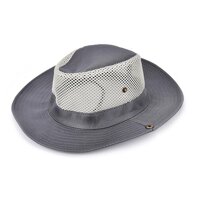 CHUNTIAN  Outdoor Sport Hiking Fishing Camping Hat Wide Brim Cap Breathable Mesh Cap