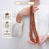 Chuỗi 108 Hạt Bồ Đề Phật Nhãn Size 13mm, Chuỗi Bồ Đề Mắt Phật, Tràng Hạt Tụng Kinh
