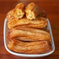 Chuối Cau Mật  Sấy Dẻo Bến Tre