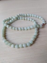 Chuỗi dây chuyền cẩm thạch thiên nhiên, hạt 8 li