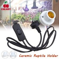 Chuôi đèn E72 bằng sứ gắn đèn sưởi cho thú cưng, bò sát chịu nhiệt tốt