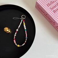 Chuỗi điện thoại handmade màu sắc cao cấp Happy Party, chuỗi camera CCD, mặt dây chuyền dễ thương