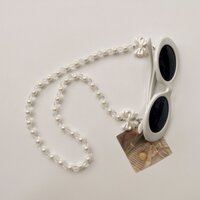 Chuỗi giữ gọng kính mix nơ chống rơi vỡ thất lạc dây đeo airpod khẩu trang phong cách Nhật Hàn handmade