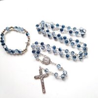 Chuỗi Hạt Cầu Nguyện st.benedict exorcism medal fatima Cucifix