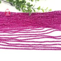 Chuỗi Hạt Đá Ruby Đỏ Tự Nhiên Cứng Dùng Làm Trang Sức diy