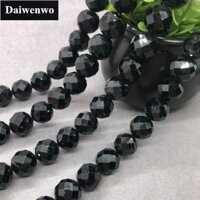 Chuỗi Hạt Đá Tourmaline Đen Tự Nhiên 6-10mm