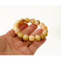 chuỗi hạt đeo tay -sừng bò -hạt 12li