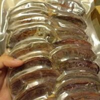 Chuối hồng sáy khô , cơm cháy siêu chà bông, da heo chiên giòn tẩm vị , cơm cháy tẩm vị