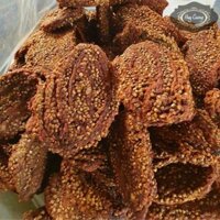 Chuối hột rừng ép miếng Tây Bắc sấy khô ngâm rượu chín thơm (500g, 1kg). Đồ ngâm rượu chuối hạt rừng Tây Nguyên