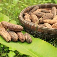 Chuối Hột rừng khô nguyên quả Tây Bắc (1 túi - 1kg)