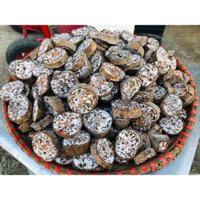 Chuối Hột Rừng khô Tây Nguyên thái lát gói 1kg