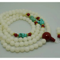 chuỗi lá bối 10li cao cấp - Pháp khí Mật tông - Phật giáo Tây Tạng