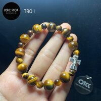 Chuỗi Mân Côi Đeo Tay PEACESHOP, Mẫu TR01 - Tràng Hạt Công Giáo Phù Hợp Cho Nam, Nữ