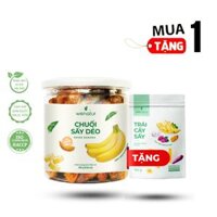 CHUỐI SẤY DẺO 330G we'natur tặng Trái Cây Sấy 100g