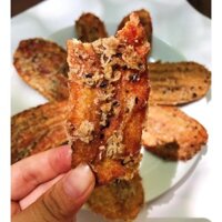 Chuối sấy dừa me