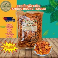 Chuối Sấy Giòn Không Đường Gia Lai