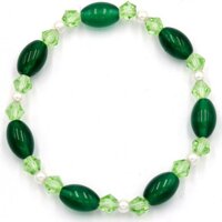 Chuỗi tay đá thạch anh xanh FSXX1