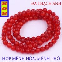 Chuỗi Tràng 108 Hạt đá Đỏ 6 ly, 8 ly, 10 ly, 12 ly - Tràng Chuỗi Niệm Phật - May Mắn - Bình An