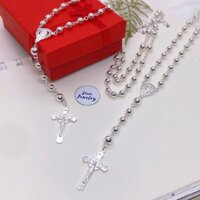 Chuỗi Tràng Hạt Bằng Bạc, Trang Sức Công Giáo Leon Jewelry LNJ006