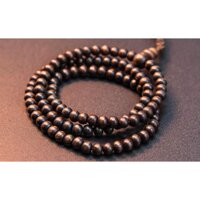 Chuỗi tràng hạt đeo tay Trầm Hương thiên nhiên 8mm 108 hạt, thơm vĩnh viễn