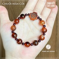 Chuỗi Tràng Hạt Mân Côi đá mã não - Vòng tay bằng đá - Quà tặng Công Giáo