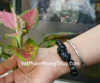 Chuỗi tỳ hưu hắc ngà trung 10li S6687