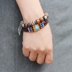 Chuỗi vỏ ốc hóa thạch hạt nhỏ S6306