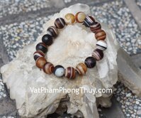 Chuỗi vỏ ốc hóa thạch hạt nhỏ S6306