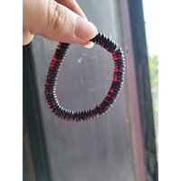 Chuỗi vòng tay hổ - phách huyết 7.5 li rất đẹp tăng sức đề kháng tốt cho sức khỏe