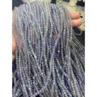 Chuỗi xà cừ Labradorite size 4ly