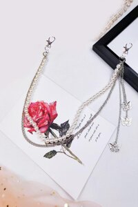 Chuỗi xích móc đai quần mix cánh bướm độc đáo - Mẫu 1