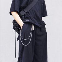 Chuỗi xích móc đai quần thắt lưng nam nữ cá tính 2 tầng unisex M336