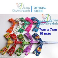 Chuồn tre Set 10 pcs Painted Bamboo Dragonfly 2.7”