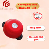 Chuông báo cháy 4inch 24V HORING NQ-418, chuông báo cháy NQ 418
