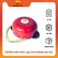 Chuông báo cháy 4inch 24V HORING NQ-418, chuông báo cháy NQ 418