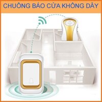 Chuông Báo Cửa, Chuong Bao Khach. Có khoảng cách nhận tín hiệu cực rộng bán kính 30m