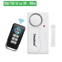 Chuông báo động, chống trộm gắn cửa cao cấp kèm điều khiển từ xa