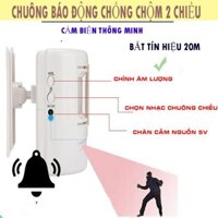 chuông báo động chống trộm ,chuông cửa không dây,chuông báo trộm ,chuông báo động có khách ra vào,gắn trên các loại cửa
